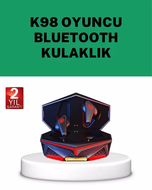 Bluetooth 5.0 Kablosuz Kulaklık Uzun Pil Ömürlü - Image 1