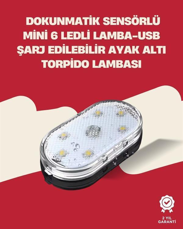 Uzun Ömürlü Lityum Bataryalı, Kompakt Araba İç Mekan LED Işıklar - Image 1