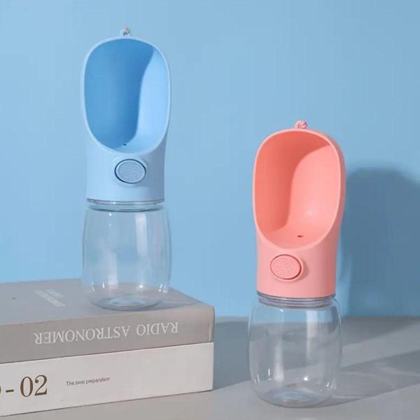  BUFFER® Taşınabilir Butonlu 350 ml Evcil Hayvan Suluğu - Image 1