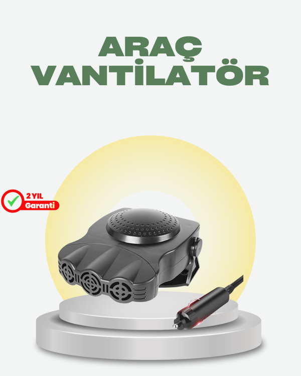 Çok Fonksiyonlu Araç İçi Isıtıcı ve Hava Temizleyici - Image 1