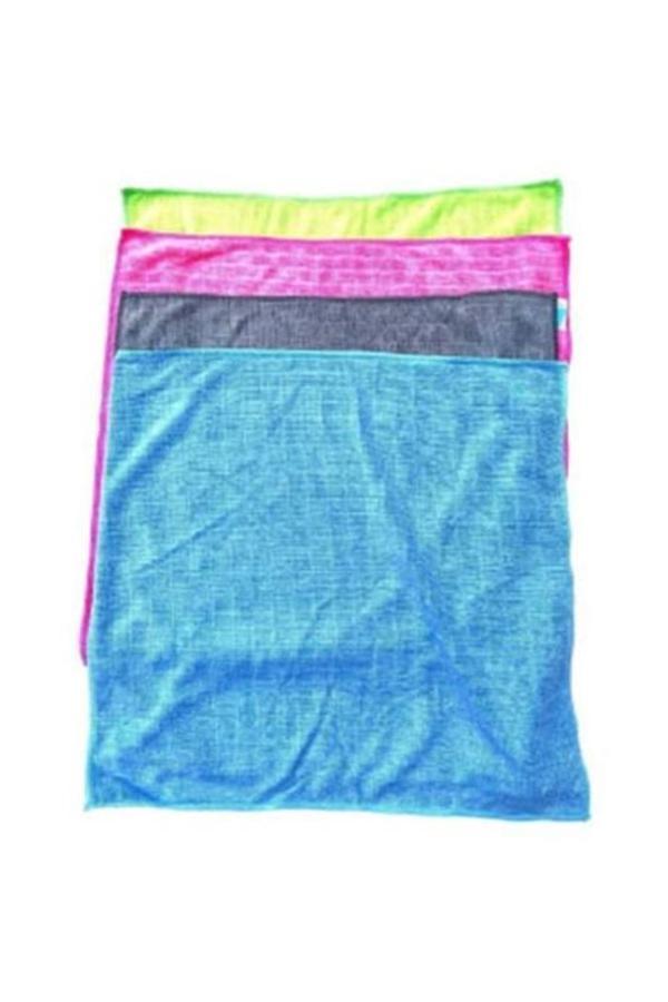 Kareli Temizlik Bezi Asorti 320 Gr 40x40 Cm Royaleks-STK294-961 - Image 1