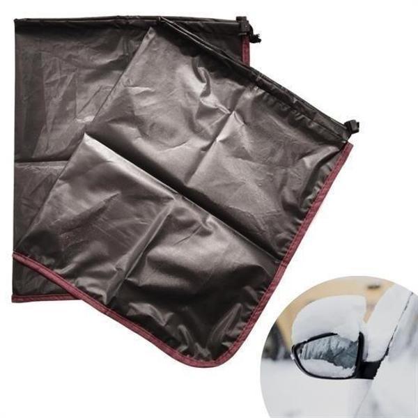 BUFFER® 2 Adet Araba Araç Dikiz Aynası Donma Engelleyici Koruyucu Kılıf - Image 1