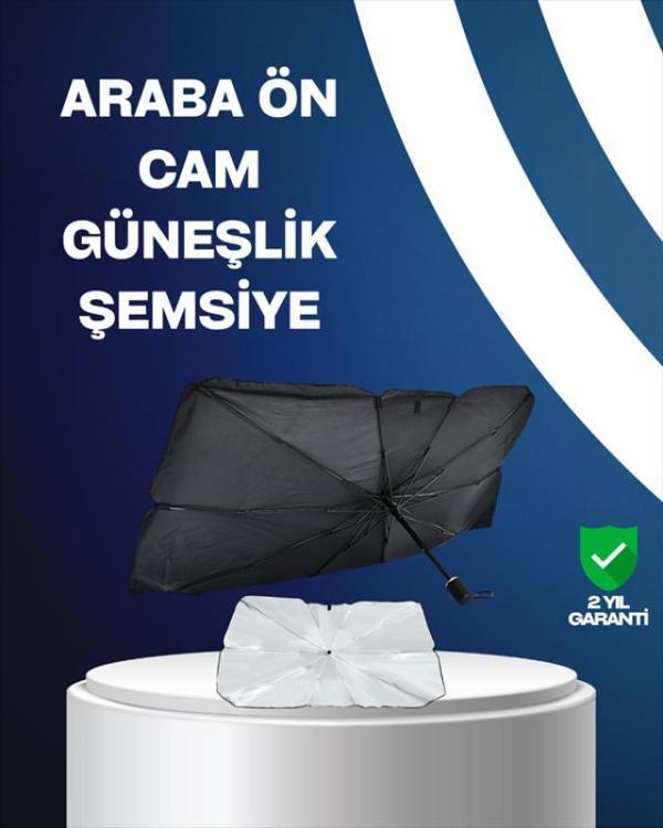 Isı ve UV Engelleyici Güneşlik – 360° Bükülebilir Şemsiye Sapı ile Konfor - Image 1