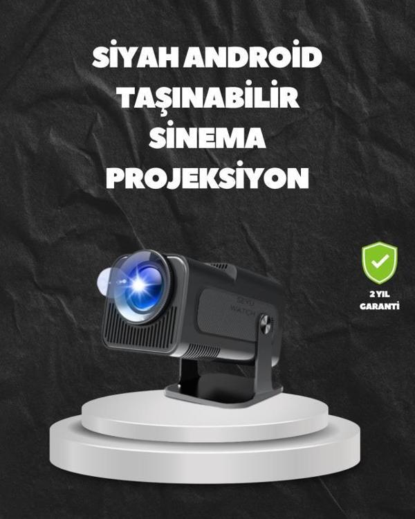 WiFi6 ve Bluetooth 5.0 Teknolojili Kablosuz Bağlantı Özellikli Projektör - Image 1