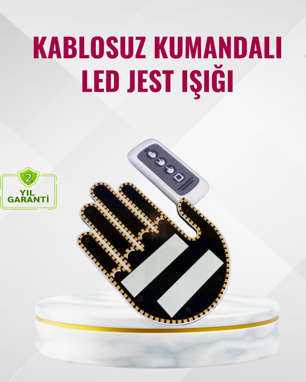 Naylon Bantlı Kolay Montajlı Araç Jest Işığı - Image 1