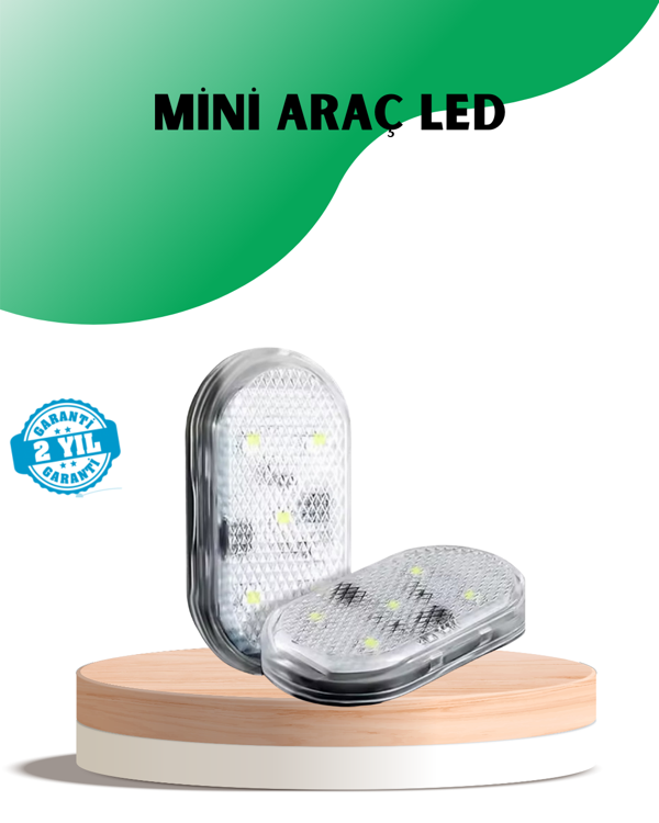 USB Şarjlı Çok Renkli Dokunmatik LED Gece Lambası - Image 1