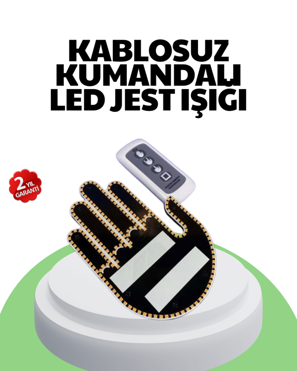 203 LED’li Yüksek Görünürlüklü Jest Işığı - Image 1