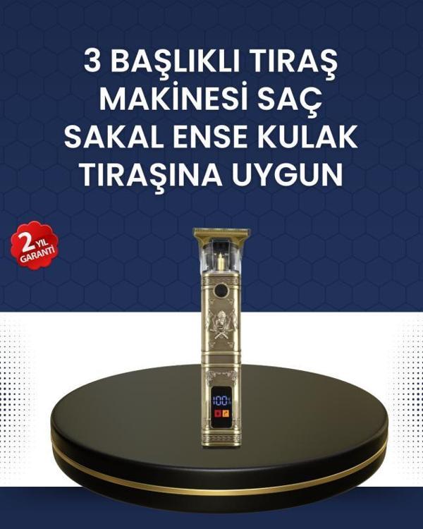Burun ve Kulak İçin 2’si 1 Arada Tıraş Başlıklı Cihaz - Image 1