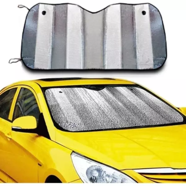 Araç Ön Cam Güneşlik UV ve Isı Koruma Katlanabilir Toyota Corolla Skoda Superb Dacia Duster Ford Focus - Image 1