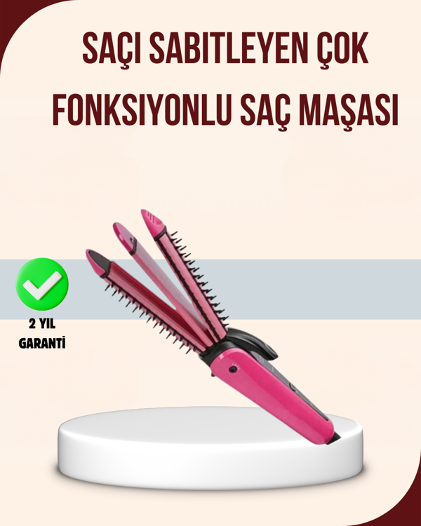 Profesyonel Saç Şekillendirici | Düzleştirici ve Maşa - Image 1