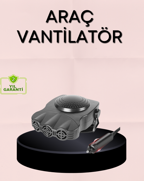 Kışın Isıtıcı Yazın Soğutucu Araç Fanı - Image 1