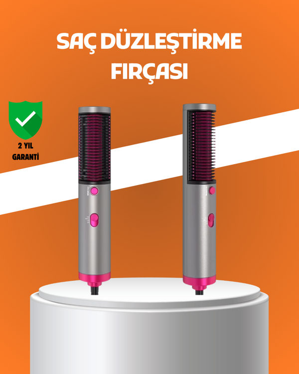 Saç Düzleştirme ve Hacimlendirme Fonksiyonlu Fırça - Image 1