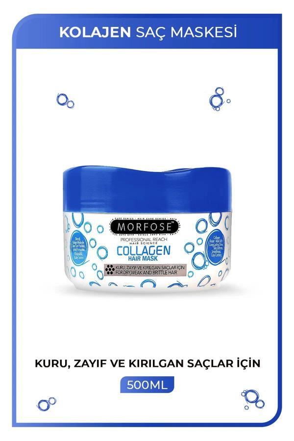 Kolajen Saç Maskesi 500 ML - Zayıf ve Kırılgan Saçlar İçin - mrfs - Image 1