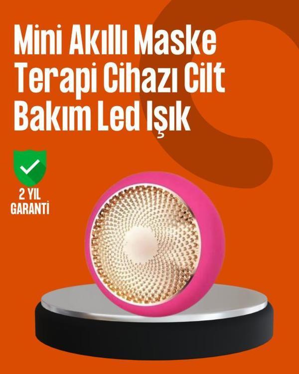 UFO Mini LED Işık Terapili ve Termoterapili Cilt Bakım Cihazı - Image 1