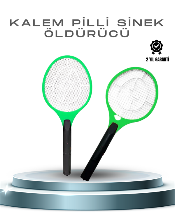 Pil Gücünde Elektronik Sinek Öldürücü – Kan Lekesi Bırakmayan Temiz Kullanım - Image 1