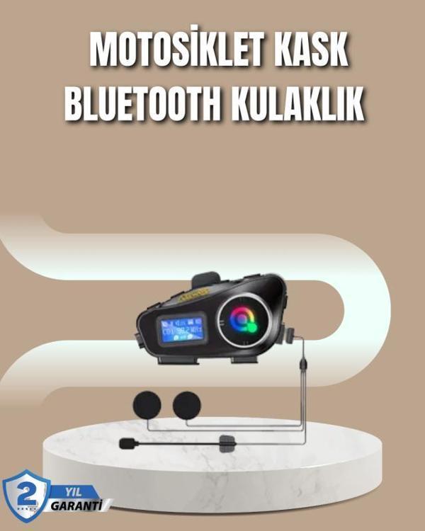 500 Metre İnterkom Mesafeli Kask Kulaklığı Gürültü Engelleyici - Image 1