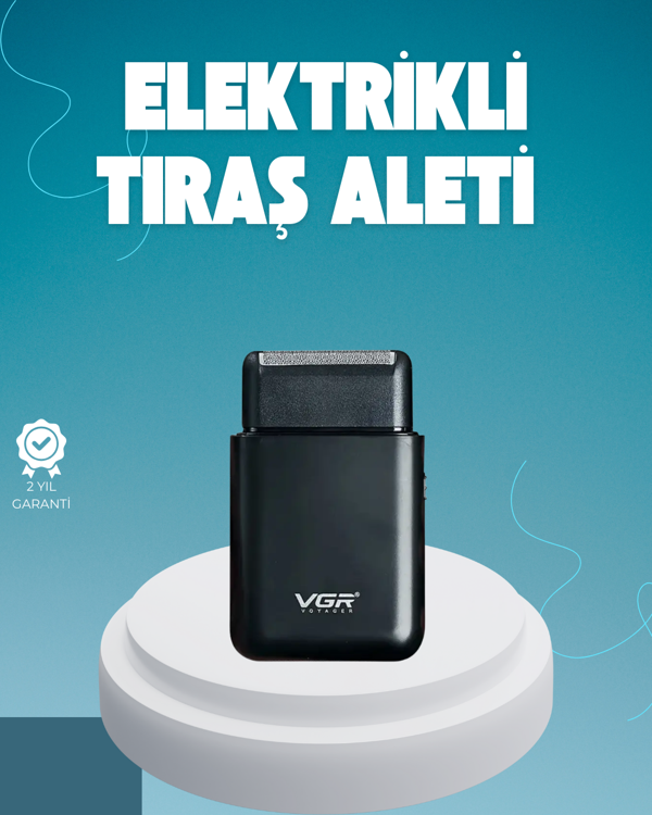 Taşınabilir Mini Elektrikli Tıraş Makinesi | Sessiz ve Güçlü Motor - Image 1