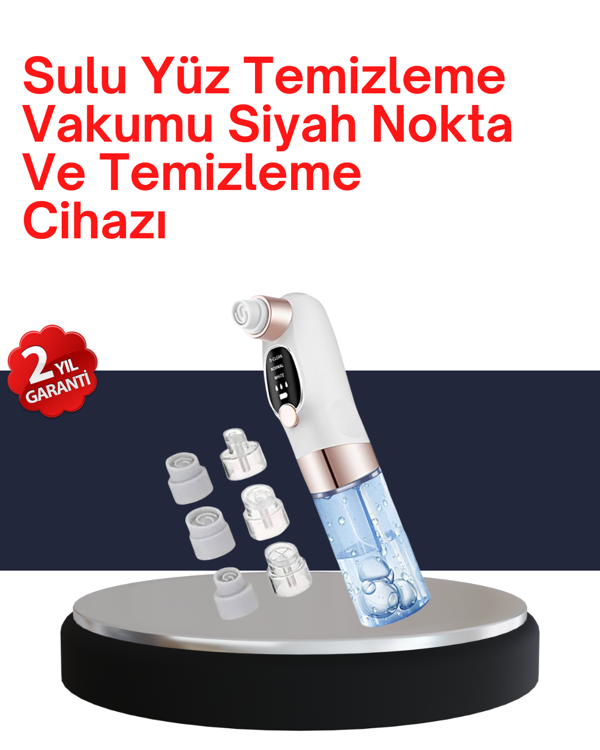 Evde Kolay Kullanım İçin Şarjlı Siyah Nokta Temizleme Aleti - Image 1