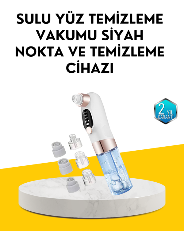 Çok Fonksiyonlu Cilt Bakım Cihazı – Siyah Nokta, Gözenek ve Akne Temizleyici - Image 1