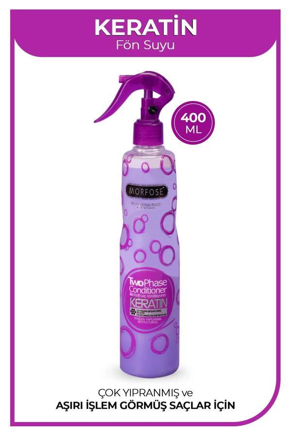 Keratin Çift Fazlı Kondisyoner Fön Suyu 400 ML - mrfs - Image 1
