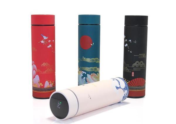 KENPAZAR 1 Adet Dijital Göstergeli Paslanmaz Çelik Termos - Image 1