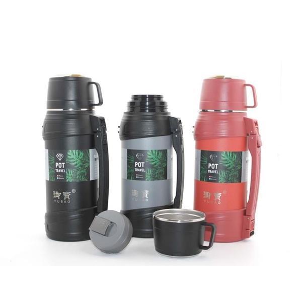 KENPAZAR Paslanmaz Çelik Çift Katmanlı Termos 1.6 Lt - Image 1