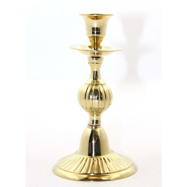 KENPAZAR Tekli Pirinç Şamdan - Image 1