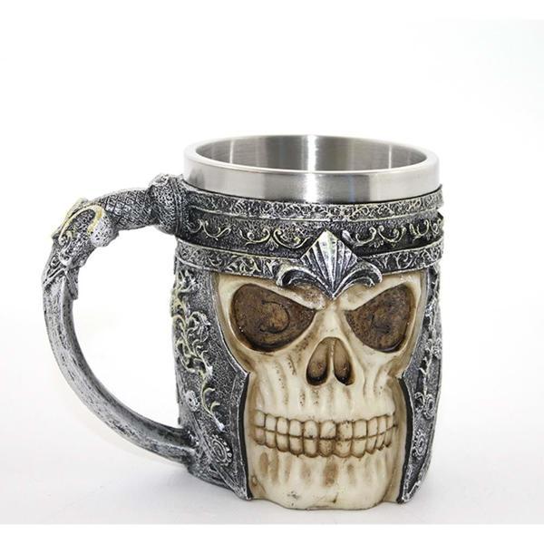 KENPAZAR Paslanmaz Çelik Şovalye Kupa Bardak - Image 1