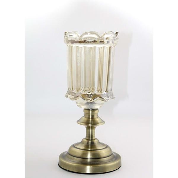 KENPAZAR Üstü Cam Şamdan Tekli - Image 1