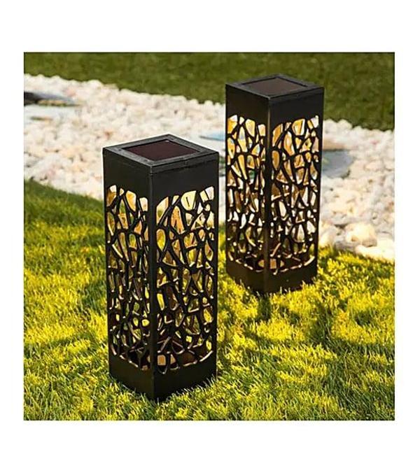 KENPAZAR Dekoratif Solar Güneş Enerjili Bahçe Aydınlatması Yürüyüş Yolu Seti ( 6 Adet ) - Image 1
