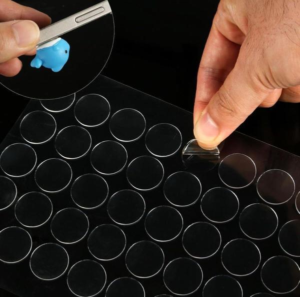 KENPAZAR Çift Taraflı Yuvarlak Montaj Macunu 42li - Image 1