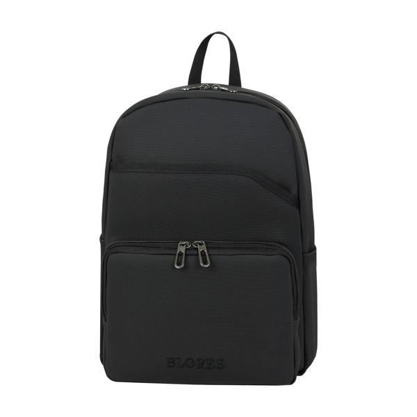 KENPAZAR BİRİNCİ KALİTE SUNİ DERİ ŞIK TASARIM LAPTOP BÖLMELİ SIRT ÇANTASI SİYAH - Image 1