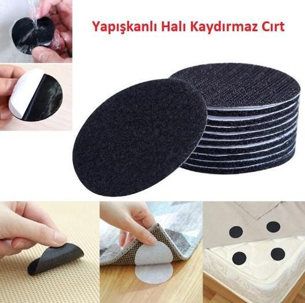 KENPAZAR Halı Kilim  Kaydırmaz Cırt 10 Set Yıkanabilir - Image 1