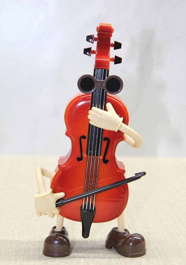 Keman Müzik Kutusu Eğlenceli Tasarım - Image 1