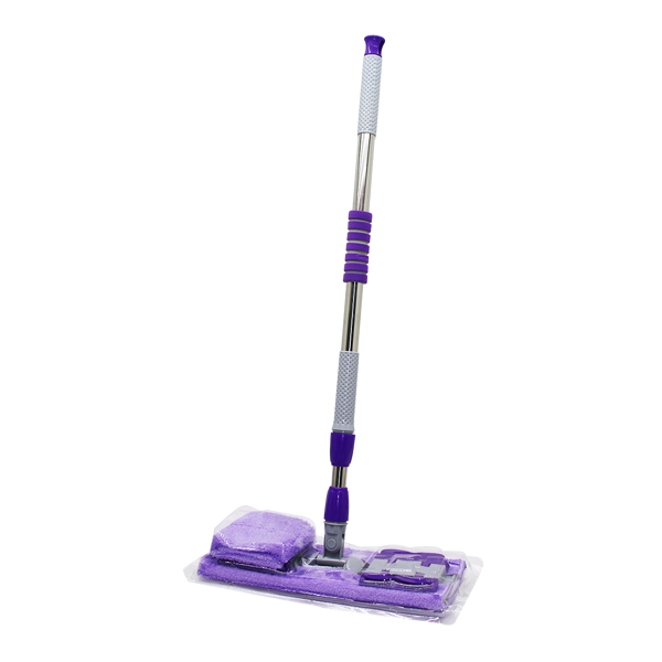 130CM SAPLI 360° DÖNER SAPLI PALET MOP - M.FİBER PASPAS YEDEK BEZLİ DUVAR SİLME MOP (5250) - Image 1