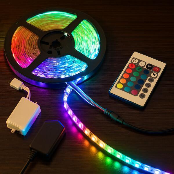 RGB Şerit 54 LED Kumandalı USB Bağlantılı - Image 1