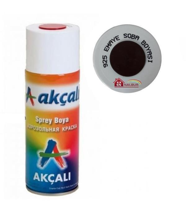Akçalı Sprey Boya 400 ml 925 Emaye Soba Boyası - Image 1
