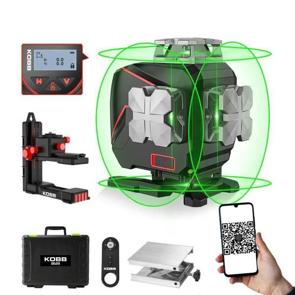 KOBB KBL36G 40 Metre Otomatik Hizalama Yeşil Lazer - Image 1