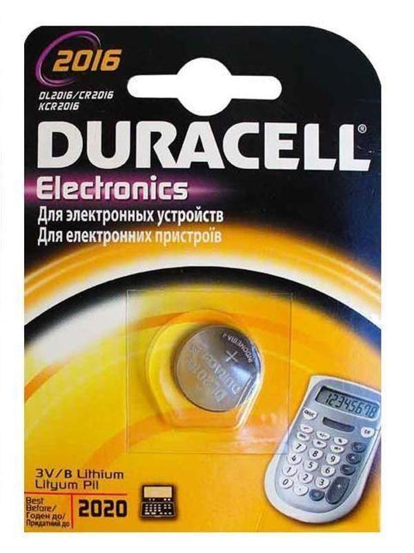 Duracell CR 2016 Lityum Pil 3 Volt - Image 1
