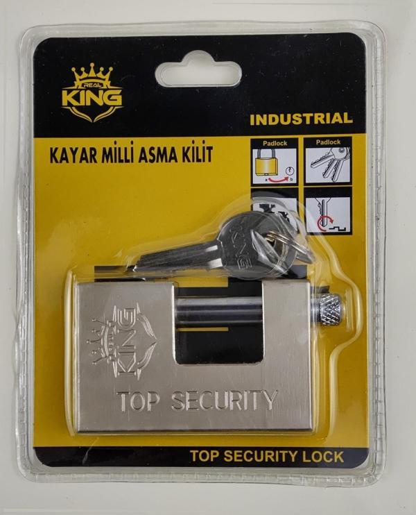 King Kayar Milli Asma Kilit 80 mm - Image 1
