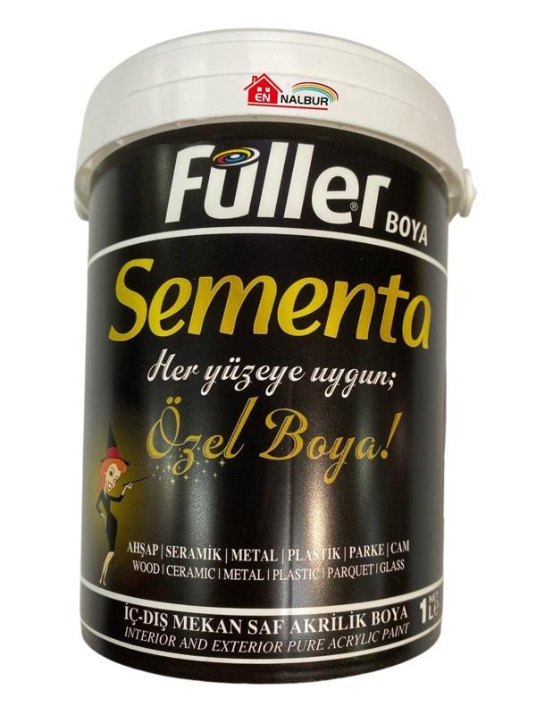 Sementa Özel Su Bazlı Saf Akrilik Boya 1 Litre Bej - Image 1