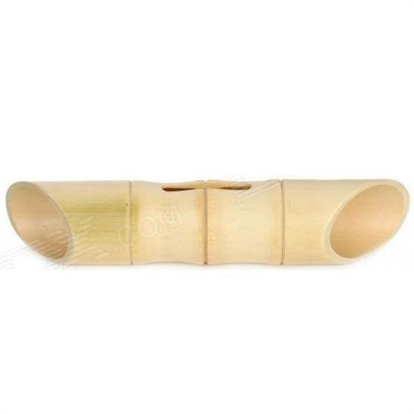 BUFFER® 6 x 1 cm Girişli Kılıflı Bambu Ağacı Akustik Ses Yükseltici Aparat - Image 1