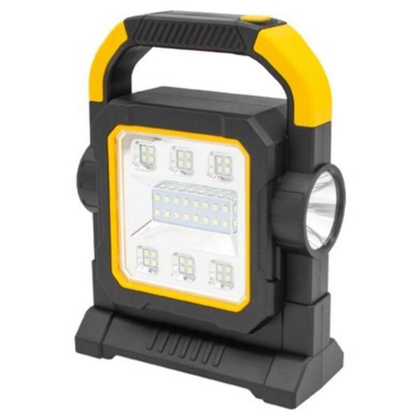 BUFFER® HelloCloud Şarjlı Solar LED Çalışma Işığı | USB Çıkışlı Taşınabilir Projektör Lamba - Image 1