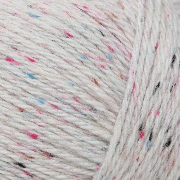 La Mia Re-Tweed Krem Melanj El Örgü İpi - L155 - Image 1