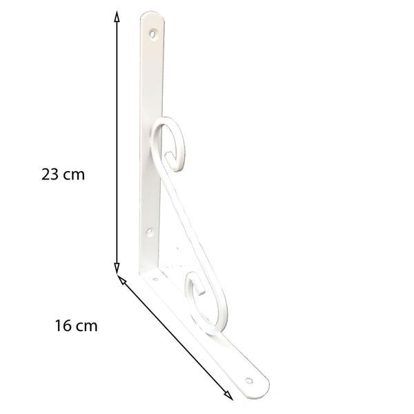 Ferforje Raf Altı No:3 Beyaz - Image 1