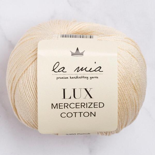 La Mia Lux Mercerized Cotton Bej El Örgü İpi - 174 - 33752 - Image 1