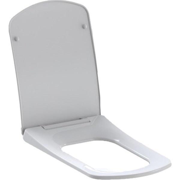 Nkp Zümrüt Kare Klozet Kapağı Beyaz Yavaş Kapanan - Image 1