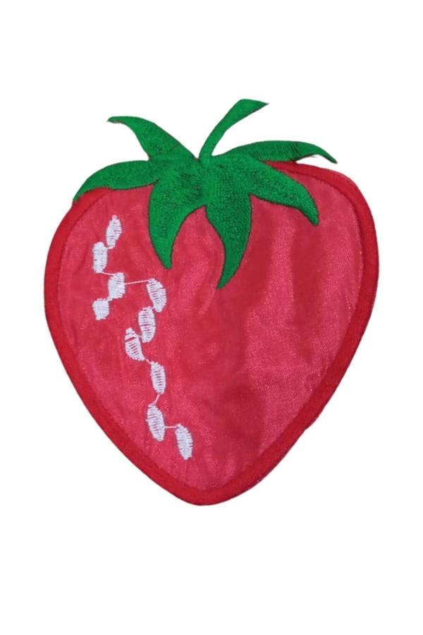 Aplike Ütü İle Yapışan Çilek Desen - Image 1
