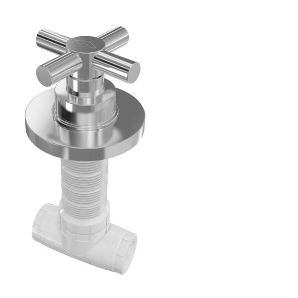 Mega 5028 20 mm Ankastre Ara Kesme Valfi - Image 1