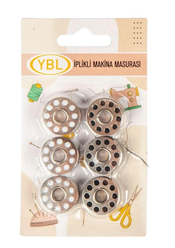 Makine Masurası İplikli Siyah-Beyaz 6'lı - Image 1